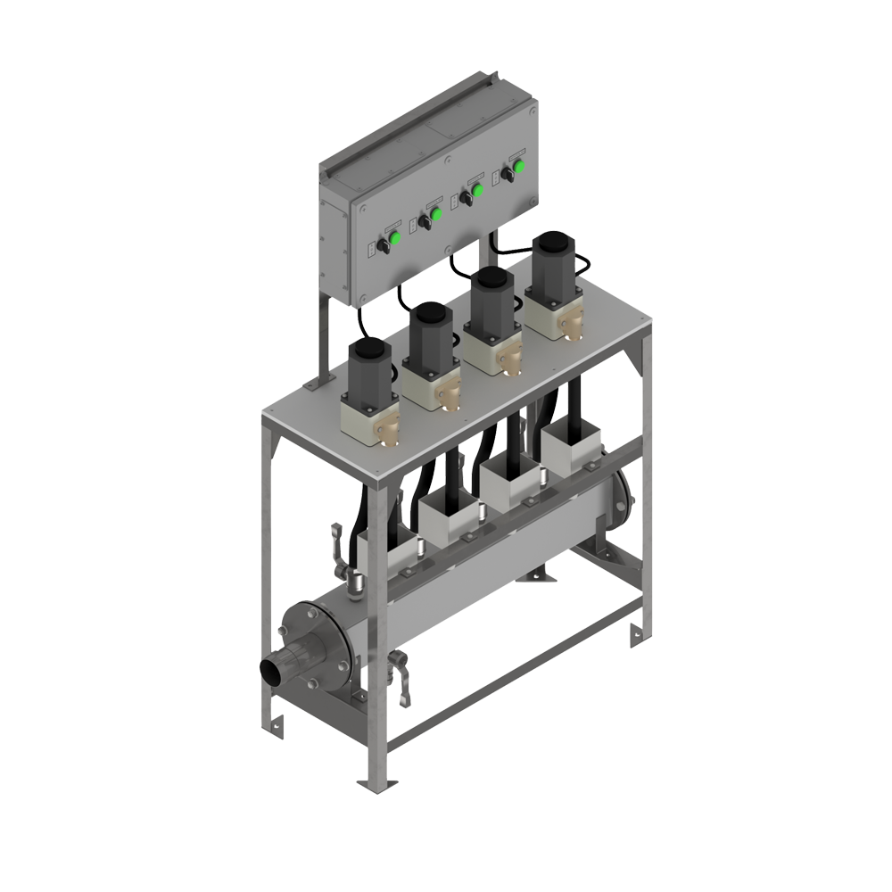  Установка питателей реагентов УРИП-6М-1